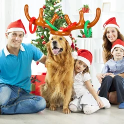 Christmas Inflatable Reindeer Antler Ring Toss Game - Christmas Party Games,Inflatable Reindeer Antler Hat With Rings -Xmas Mart Sales 71VhsNz0vfL. AC SL1500
