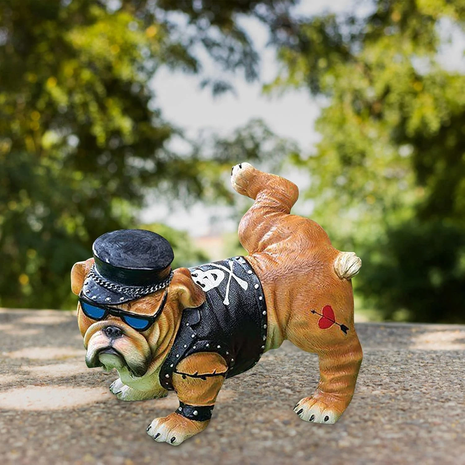 GENERIC Creative Peeing Dog Resin Statue Decoration, Funny Dog Statue Home Decor For Garden Yard, Garden Decor Ornaments, Outdoor Resin Sculpture, Housewarming Gifts Christmas (As Shows, 20.5 * 13.5 * 14.cm) 9 GENERIC Creative Peeing Dog Resin Statue Decoration, Funny Dog Statue Home Decor For Garden Yard, Garden Decor Ornaments, Outdoor Resin Sculpture, Housewarming Gifts Christmas (As Shows, 20.5 * 13.5 * 14.cm) - Image 7