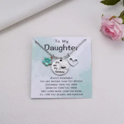 MIXJOY Stitch Gift You Are My Sunshine Necklace&Greeting Card, Stitch Jewelry Stuff Birthday Christmas Present For Little Girls Niece Daughter Granddaughter -Xmas Mart Sales 71XSUqeeozL. AC UL1500