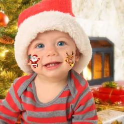 Christmas Temporary Tattoo For Kids Adult, 144 Pcs Assorted Cute Designs Stick Xmas Holiday Birthday Party Favors -Xmas Mart Sales 71Y2UcYyrbL. AC SL1500