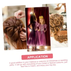 FOMIYES 1 Set Veil Bow Hair Accessories Hair Accessories For Girls Bride Veils For Wedding Christmas Headdress Christmas Costume Accessories Fashion Headband Girls Veil Headband -Xmas Mart Sales 71YJQ0azI1L. SL1500