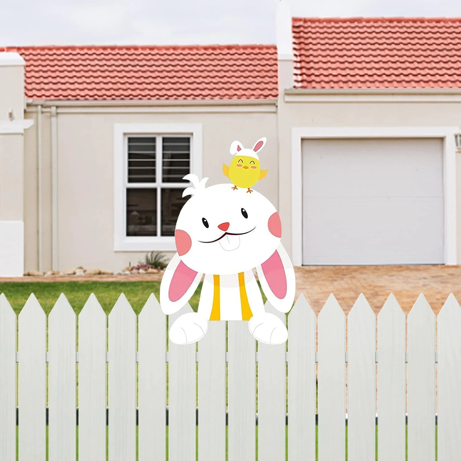 Decorations Fence At Festive Outdoor Fence Easter Occasions Animal The Home Decor And Teal Christmas Decorations (as Shown, One Size) 8 Decorations Fence At Festive Outdoor Fence Easter Occasions Animal The Home Decor And Teal Christmas Decorations (as Shown, One Size) - Image 6