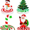 Vicenpal Christmas Candy Cane Ring Toss Game Set, Wooden Includes Snowman Tree Santa Claus And 4 Rings Fun Games For Kids Classroom Party Family -Xmas Mart Sales 71aUwfoNIiL. AC SL1500