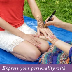 Temporary Tattoo Pen Removable Tattoo Markers Multi-coloured Tattoo Kit Face Paint With 15 Tattoo Pens 5 Tattoo Stencils And 2 Tattoos Stickers Gifts For Teenage Girls Boys Adults Christmas Gifts -Xmas Mart Sales 71ahaLDN84L. SL1500