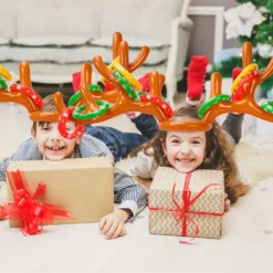 Max Fun Inflatable Reindeer Antler Ring Toss Christmas Party Game Hat For Xmas Holiday Party Supplies Favors -Xmas Mart Sales 71aziXYDy3L. AC SL1500