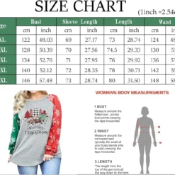 Plus Size Merry Christmas Shirts Women Plaid Snowflake Christmas Sweatshirt Long Sleeve Holiday Baseball Tee Tops -Xmas Mart Sales 71bitajn0dL. AC UL1500