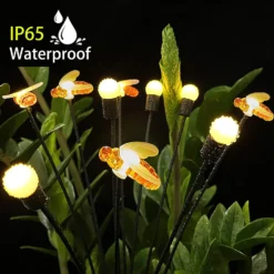 New Designed 4 Packs 40 LED Swaying Solar Firefly Lights, 8 Modes Solar Swaying Lights For Outdoor Garden Decor, Waterproof Outdoor Solar Garden Lights For Christmas Yard Patio Pathway Decorations -Xmas Mart Sales 71dH9uWBL. AC SL1500