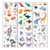 Temporary Tattoos For Kids, Christmas Birthday Party Supplies Unicorn Mermaid Butterflies Dinosaur Fake Tattoo Stickers Art(6 Sheets) -Xmas Mart Sales 71doylvjpbL. SL1200