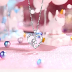 UNGENT THEM You Are Magical Unicorn Necklace For Girls Crystal Heart Pendant Necklaces Unicorn Jewelry Gifts For Girls Daughter Granddaughter Niece Birthday Christmas -Xmas Mart Sales 71fXT2qVqcL. AC UL1500