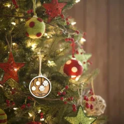 Gift Member Tree Pendant Disc DIY Pendant 2022 One's Christmas Tag Pendant Wood Family Loved Decoration Hangs Holiday Hanging Decorations (Brown, One Size) -Xmas Mart Sales 71hLYftngXL. AC SL1500