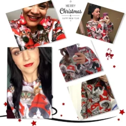 RAISEVERN Unisex Christmas Sweatshirt For Men Women Pullover Sweater Crewneck Long Sleeve Top -Xmas Mart Sales 71iETEmDd7L. AC UL1001