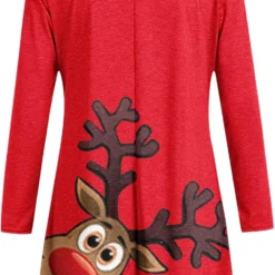 GENERIC Christmas Dresses For Women 2023 Casual Xmas Tree Printed Long Sleeve Crewneck Dress Fashion Party Holiday A-Line Dress -Xmas Mart Sales 71ivvUjGllL. AC UL1500