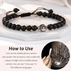 UNGENT THEM I Love You 100 Languages Bracelets Couples Gifts To My Men, Boyfriend, Girlfriend, Husband, My Love, Soulmate, Fiance - Anniversary Valentines Day Birthday Christmas Gift For Him And Her -Xmas Mart Sales 71j3sFbX5kL. AC UL1500