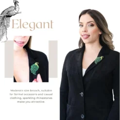 GENERIC FABMODE Rhinestone Peacock Brooch Pin, Handmade Exquisite Exaggerated Jewelry Big Blue Green Crystal Bird Animal Brooches Lapel Collar Suit Shirt Coat Pins Elegant Dress Accessories Wedding Christmas Birthday Valentine Jewelry Gift For Women Fashion Girls Mom Girlfriend (C) -Xmas Mart Sales 71jsFTFqnbL. AC UL1500
