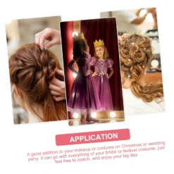 OHPHCALL 1 Set Veil Bow Wedding Headband Wedding Veil Hair Accessories For Girls Xmas Headdress Antler Hairband Christmas Costume Accessories Mesh Christmas Girls Veil Headdress Clothing -Xmas Mart Sales 71klT65xPFL. SL1500