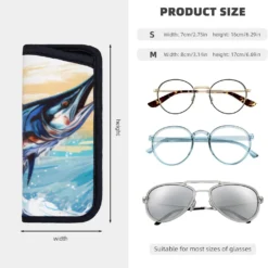 VALFIM Christmas Eyeglasses Case, Portable Neoprene Soft Sunglasses Case, Universal Eyeglasses Bag For Men And Women -Xmas Mart Sales 71ksFJam8L. AC UL1500