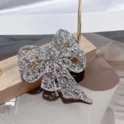 Vintage Big Bow Knot Rhinestones Sparkly Brooches Pins Delicate Ribbon Bow Brooch Classic For Wedding Party Dance Banquet For Women Ladies Girls Dainty Elegant Beautiful Lapel Pins Dress Suit Shirt Ceremony Clothes Accessories Jewelry Mother's Day Valentine's Day Decor Christmas Birthday Gifts -Xmas Mart Sales 71lUwH5s9dL. AC UL1000