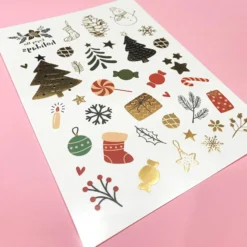 Everjoy Metallic Christmas Decorations Temporary Tattoos - 100+ Glitter Tattoo Designs, Merry Christmas Party Favors, Santa Claus, Snowflake, Mistletoe, Christmas Eve Gifts For Kids And Adults 13 Everjoy Metallic Christmas Decorations Temporary Tattoos - 100+ Glitter Tattoo Designs, Merry Christmas Party Favors, Santa Claus, Snowflake, Mistletoe, Christmas Eve Gifts For Kids And Adults -Xmas Mart Sales 71mBOc61oqL. SL1500