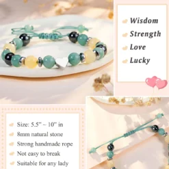 UPROMI To My Daughter/Granddaughter/Niece Bracelet, Birthday Back To School Graduation Christmas Gifts For Girls -Xmas Mart Sales 71mEUQ7gHhL. AC UL1500