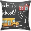 SXboxing Decorative Throw Pillow Covers 18x18 Inches，Christmas Square Throw Pillow Cases For Sofa Bedroom Car School Bus Going To Using Colorin -Xmas Mart Sales 71mziyaSdbL. AC SL1200