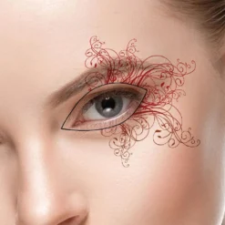 Eye Shadow Stickers Eyeliner Decals Butterfly Flowers Temporary Tattoo Face Eyeshadow Makeup Transfer Stickers For Women Girls Halloween Carnival Christmas Masquerade Party -Xmas Mart Sales 71n fYd98VL. SL1500