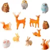 12 Pieces Mini Animal Miniatures Ornaments Woodland Animal Miniatures Micro Landscape Figurines Resin Mini Fairy Garden Accessories For Christmas Indoor Outdoor Garden Yard Landscape Decorations -Xmas Mart Sales 71oHLWlhrS. AC SL1500