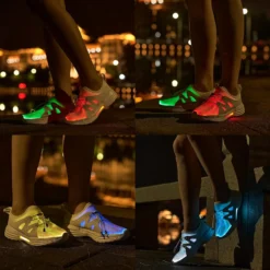 PYYIQI Fiber Optic Led Shoes For Kids Light Up Sports Sneakers For Boys Girls Flashing Dancing Shoes For Festivals, Christmas, Halloween, New Year Party With USB Charging -Xmas Mart Sales 71pY0NsBGsL. AC UL1500
