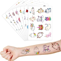GENERIC Caticorn Temporary Tattoos Birthday Party Supplies Decorations 96PCS Cat Unicorn Tattoos Stickers Cute Party Favors Kids Girls Boys Gifts Classroom School Prizes Themed Christmas -Xmas Mart Sales 71psMUPFw4L. AC SL1500