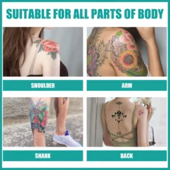 MIELIKKI Temporary Tattoo Pen, Removable Body Tattoo Markers, 10 Tattoo Pens + 2 Tattoos Stickers, Skin Safe Face Paint Tattoo Kits, Halloween Christmas Gifts For Teenage Girls Boys Adults -Xmas Mart Sales 71r8Ccy7BTL. SL1500