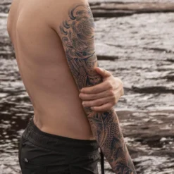 Aresvns Semi Permanent Sleeve Tattoo For Men And Women, Realistic Temporary Tattoos Full Arm Waterproof & Long-Lasting 2-3 Weeks Christmas Gift -Xmas Mart Sales 71r8xb71 BL. SL1500