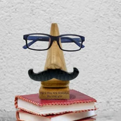 Personalized Wooden Eyeglass Holder Stand - Eyewear Stand For Men's Glasses - Nose Shaped Spectacle Holder - Gift For Grandpa Dad Father Uncle - Ideal For Father's Day Christmas Birthday 9 Personalized Wooden Eyeglass Holder Stand - Eyewear Stand For Men's Glasses - Nose Shaped Spectacle Holder - Gift For Grandpa Dad Father Uncle - Ideal For Father's Day Christmas Birthday -Xmas Mart Sales 71rdnrJaFSL. AC SL1500