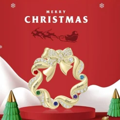 Personalized Brooch Pins With 1-6 Birthstones & Names Custom Brooches For Women Fashion Gift Mother Family Brooch For Anniversary Birthday Christmas -Xmas Mart Sales 71sZQeKa8qL. AC UL1500