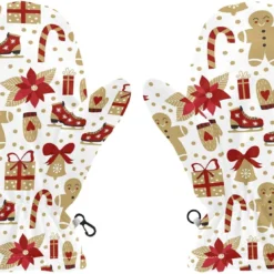 Beeplus Christmas Tree20 Snow Mittens Ski Gloves Unisex Winter Skiing Mittens Toddlers Winter Gloves For Toddler Babby Boys And Girls