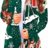 Women's Loose Casual Christmas Print Cardigan Long Sleeve Comfortable Jacket Autumn And Winter Outwear -Xmas Mart Sales 71vWh3cSAvL. AC SL1500