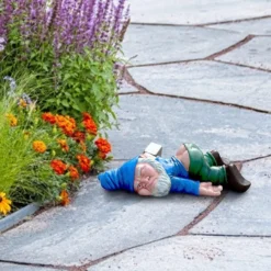Cafele Funny Drunk Gnomes Garden Decor, Naughty Drunken Garden Gnome Statue Lying Down, Garden Sculptures Ornament For Outdoor Lawn Patio Yard Landscape Dwarf Figurines Christmas Decorations -Xmas Mart Sales 71vjCQOvZzL. AC SL1500