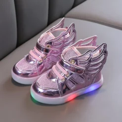 EMRELOD Toddler Girls Led Shoes Kids Light Up Sneakers Boys Girls Flashing Sneakers Breathable Casual Sport Walking Shoes For Kids Christmas Birthday Gifts Fashion Running Sneakers 11 EMRELOD Toddler Girls Led Shoes Kids Light Up Sneakers Boys Girls Flashing Sneakers Breathable Casual Sport Walking Shoes For Kids Christmas Birthday Gifts Fashion Running Sneakers -Xmas Mart Sales 71xPMnlbcRS. AC UL1500