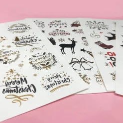 Everjoy Metallic Christmas Decorations Temporary Tattoos - 100+ Glitter Tattoo Designs, Merry Christmas Party Favors, Santa Claus, Snowflake, Mistletoe, Christmas Eve Gifts For Kids And Adults 17 Everjoy Metallic Christmas Decorations Temporary Tattoos - 100+ Glitter Tattoo Designs, Merry Christmas Party Favors, Santa Claus, Snowflake, Mistletoe, Christmas Eve Gifts For Kids And Adults -Xmas Mart Sales 71yVLWS GnL. SL1500