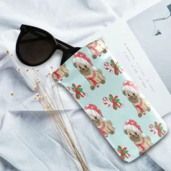 OTVEE Funny Christmas Pug Sunglasses Bag Eyeglass Case Large Soft PU Leather Glasses Pouch Storage Bag Holder Squeeze Top Portable Sunglasses Case Gadgets Sleeve Bag For Women Men Kids Girls Boys -Xmas Mart Sales 71zy6r1Z3L. AC UL1500