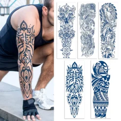 Aresvns Semi Permanent Tattoos For Adult, Realistic Temporary Tattoo Sleeve,Full Arm Temporary Tattoos Waterproof & Long-Lasting 2-3 Weeks Christmas Gift 11 Aresvns Semi Permanent Tattoos For Adult, Realistic Temporary Tattoo Sleeve,Full Arm Temporary Tattoos Waterproof & Long-Lasting 2-3 Weeks Christmas Gift -Xmas Mart Sales 8116qinoUwL. SL1500