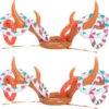 JOYIN 2 Sets Inflatable Reindeer Antler Toss Game Christmas Party Games Ring Toss Game For Christmas Party Supplies One Size Fit All -Xmas Mart Sales 811F45F NUL. AC SL1500