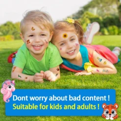 Aresvns Glitter Temporary Tattoos For Kids 140+PCS, Waterproof Flash Tattoo Stickers For Girls And Boys With Butterfly Animals Party Favors Christmas Gift -Xmas Mart Sales 811OuK aSL. SL1500