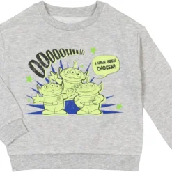 Disney Pixar Toy Story Nightmare Before Christmas Buzz Lightyear Woody Fleece Sweatshirt Toddler To Big Kid