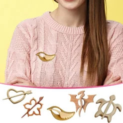 Women Brooch Pins Sweater Shawl Clips Wooden Animal Shape Handmade Gift For Christmas Birthday Valentine's Day -Xmas Mart Sales 81410NJcxIL. AC UL1500