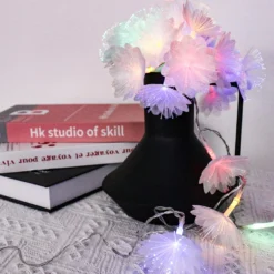 TIANSHENG Colorful Flower Fibre Optic Fairy Lights,20LED Starburst Firework String Lights,14 FT Waterproof Fairy Lights Battery Operated For Indoor Outdoor Wedding, Christmas,Garden,Party Decoration 11 TIANSHENG Colorful Flower Fibre Optic Fairy Lights,20LED Starburst Firework String Lights,14 FT Waterproof Fairy Lights Battery Operated For Indoor Outdoor Wedding, Christmas,Garden,Party Decoration -Xmas Mart Sales 814RJLisWfL. AC SL1500