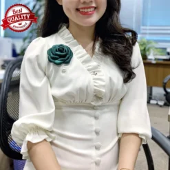 Fabric Rose Flower Pin Brooch By NhanDo Handmade – Green Flower Brooch Pin For Women And Men, Floral Brooch Pin For Wedding, Christmas Gift Ideas, Gift For New Year, Valentine's Day Gift, Gift For Girlfriend, Gift For Boyfriend 15 Fabric Rose Flower Pin Brooch By NhanDo Handmade – Green Flower Brooch Pin For Women And Men, Floral Brooch Pin For Wedding, Christmas Gift Ideas, Gift For New Year, Valentine's Day Gift, Gift For Girlfriend, Gift For Boyfriend -Xmas Mart Sales 81A6gsKU L. AC UL1500