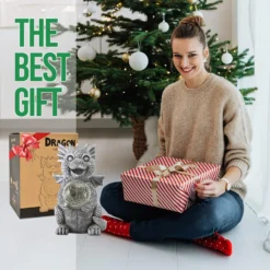 Qeeman Garden Dragon Statue Solar Powered Led Lights- Adorable Dragon Decoration With Gazing Ball For Garden Yard, Lawn- Gifts For Women Christmas/Mother’s Day 14 Qeeman Garden Dragon Statue Solar Powered Led Lights- Adorable Dragon Decoration With Gazing Ball For Garden Yard, Lawn- Gifts For Women Christmas/Mother’s Day -Xmas Mart Sales 81AgeYQ3tgL. AC SL1500