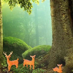 12 Pieces Mini Animal Miniatures Ornaments Woodland Animal Miniatures Micro Landscape Figurines Resin Mini Fairy Garden Accessories For Christmas Indoor Outdoor Garden Yard Landscape Decorations -Xmas Mart Sales 81AvI2rVS9S. AC SL1500