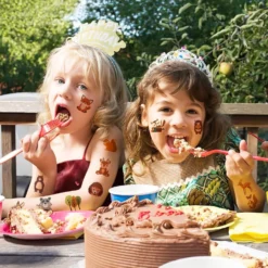 GENERIC 8 Sheets (96PCS) Woodland Temporary Tattoos Birthday Party Supplies Decorations Tattoos Stickers Super Cute Fall Party Favors Kids Girls Boys Gifts Classroom School Prizes Themed Christmas -Xmas Mart Sales 81DI0yDOu1L. AC SL1500