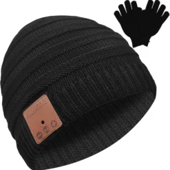 Bluetooth Hat Beanie,Novelty Headwear Christmas Stocking Stuffers Gifts For Men Women Him Her Teen Boy Teen Girl Teenage
