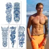Aresvns Semi Permanent Sleeve Tattoos For Men And Women, Realistic Temporary Tattoos Full Arm Waterproof & Long-Lasting 2-3 Weeks Christmas Gift